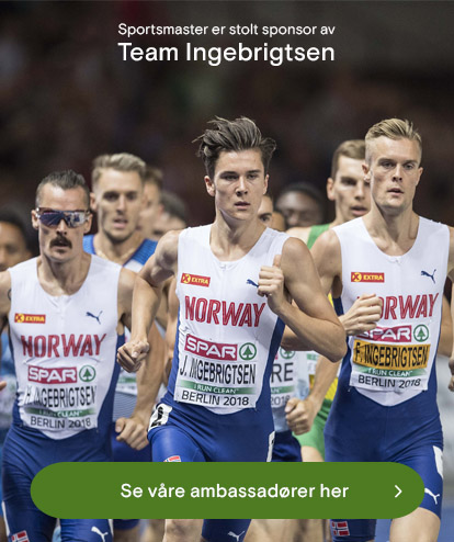 Henrik, Jakob og Filip Ingebrigtsen er Sportsmaster-ambassadører