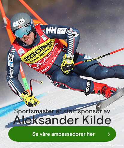 Sportsmaster er stolt sponsor av Aleksander Aamodt Kilde